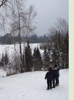 Portage hiver Portage hiver